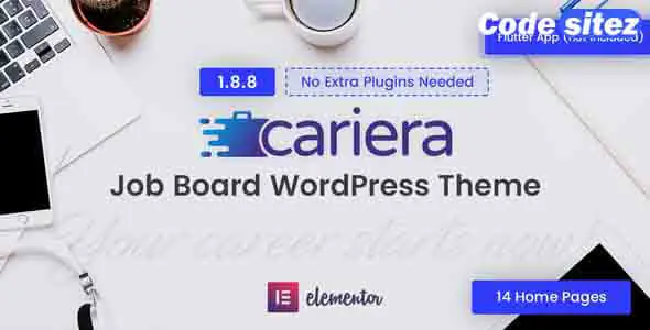 Cariera - Job Board WordPress Theme