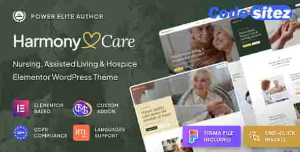 Harmony Care - Private Nursing Home & Senior Care WordPress Theme