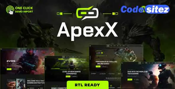 ApexX | Esports & Gaming WordPress