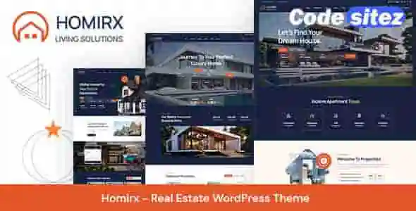 Homirx - Real Estate WordPress Theme