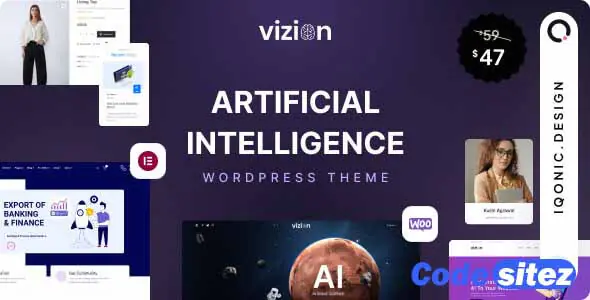 Vizion 4.0 - Artificial Intelligence WordPress Theme