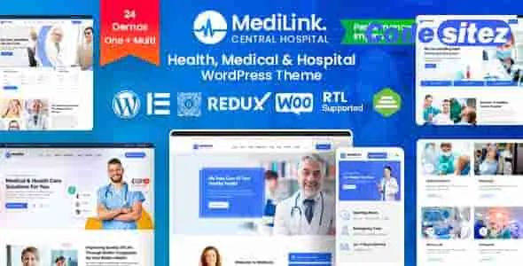 Medilink - Health & Medical WordPress Theme