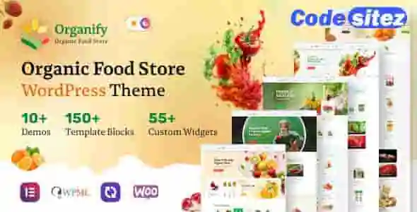 Organify - Organic Food Products WordPress Theme
