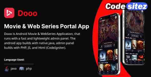 Dooo Nulled - Movie & Web Series Portal App