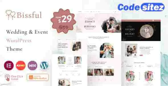 Bissful - Wedding & Event WordPress Theme