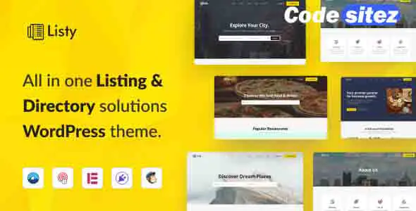 Listy - Listing & Directory Solutions WordPress Theme