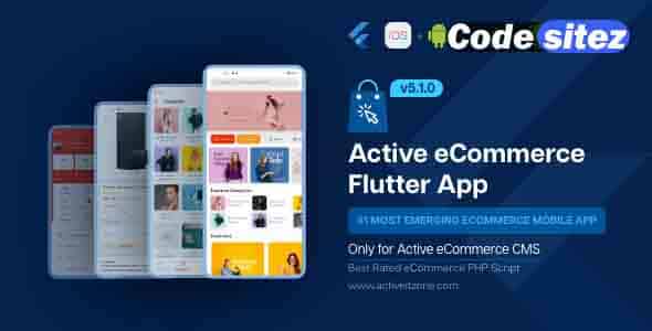 Active eCommerce Flutter App Nulled
